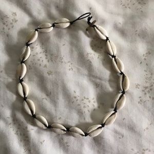 handmade shell necklace!